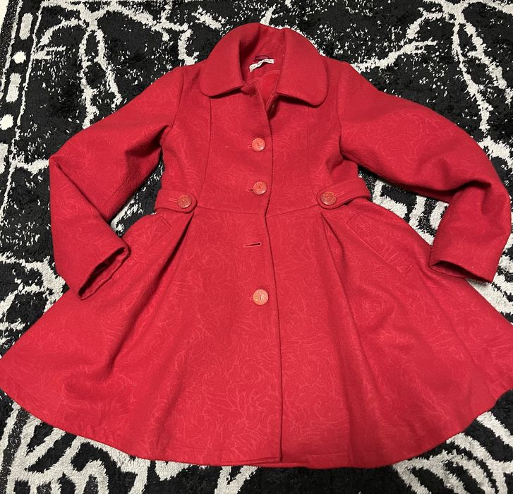 Palton superb îmblanit, 9-10 ani