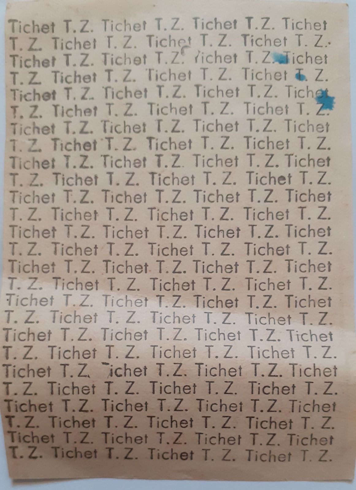 Tichete de colecție nu trimit în țară predare personal prefer în centr
