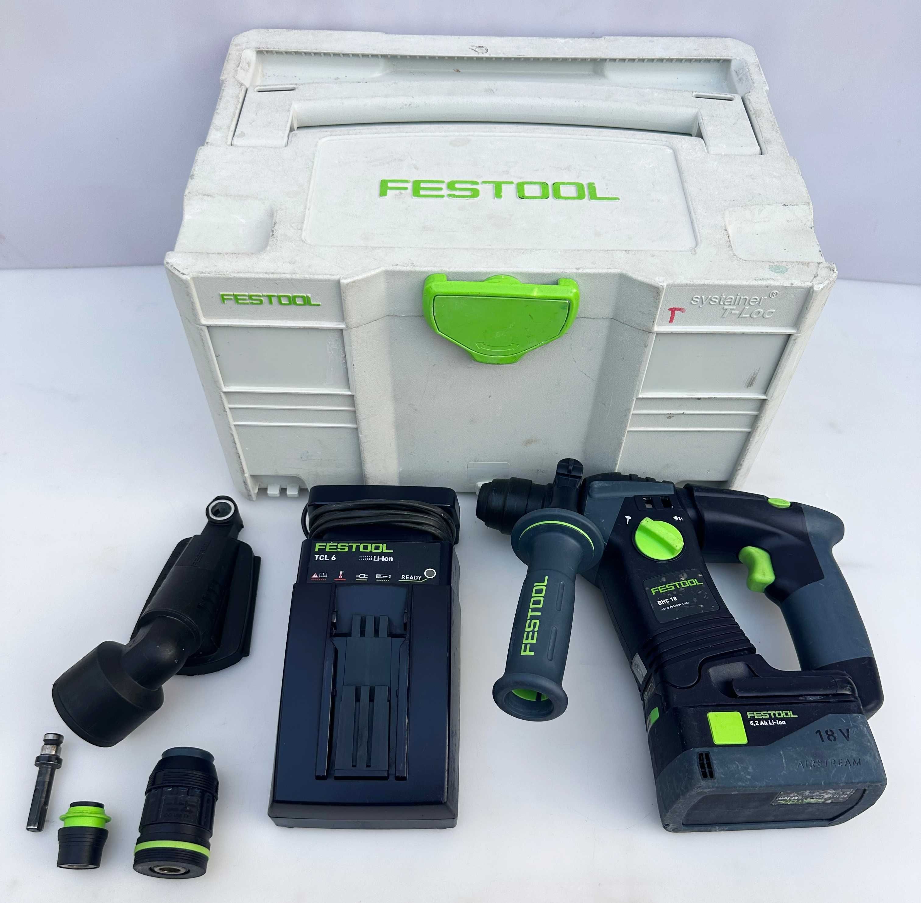 FESTOOL BHC 18 - Акумулаторен безчетков перфоратор 18V