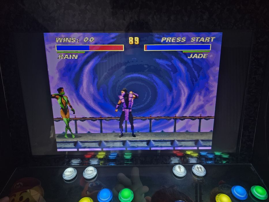 Arcade topbar handmade