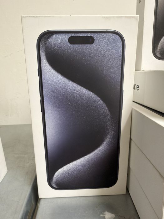 Iphone 15 pro 256gb blue titanium nou sigilat neverlock