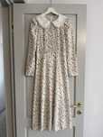 Rochie cu guler print floral