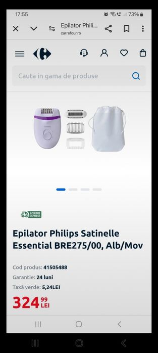 Aparat  epilare este nou