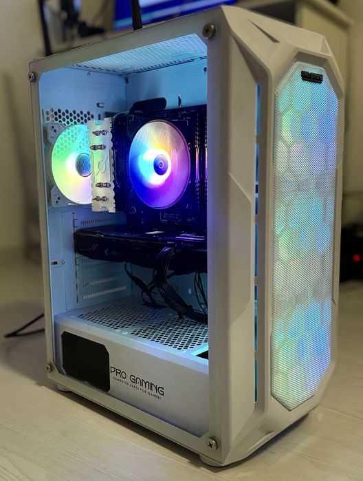 PC GAMING RYZEN 5| GTX 1070 Ti | RGB White Edition
