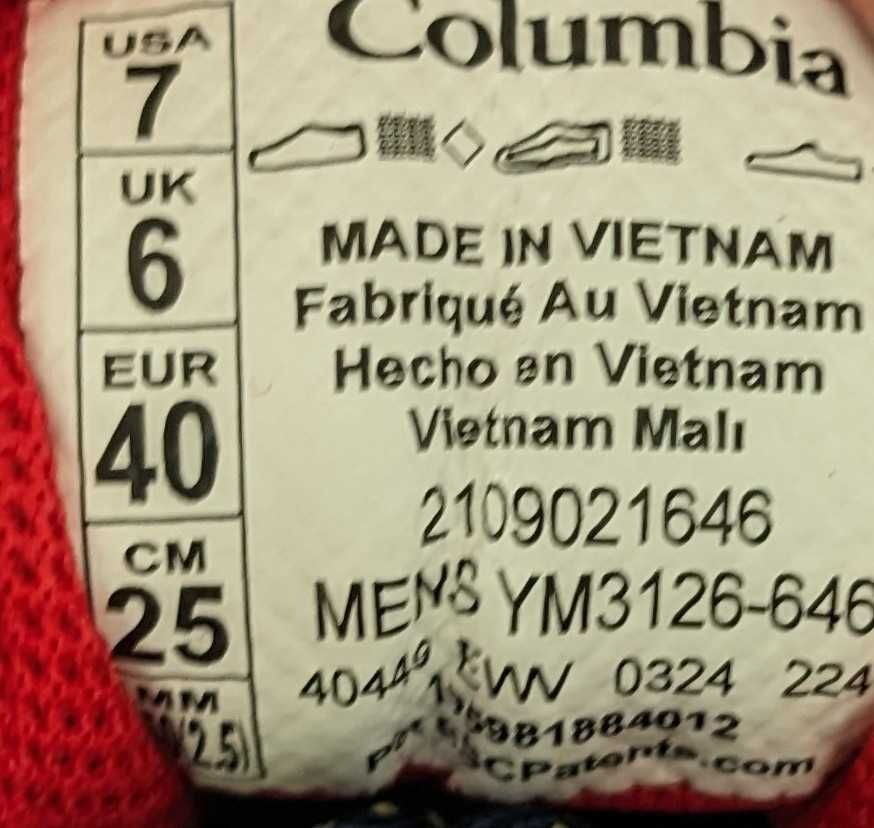 Columbia Glove Heights Outdry мъжки червени маратонки номер 40 от Сащ