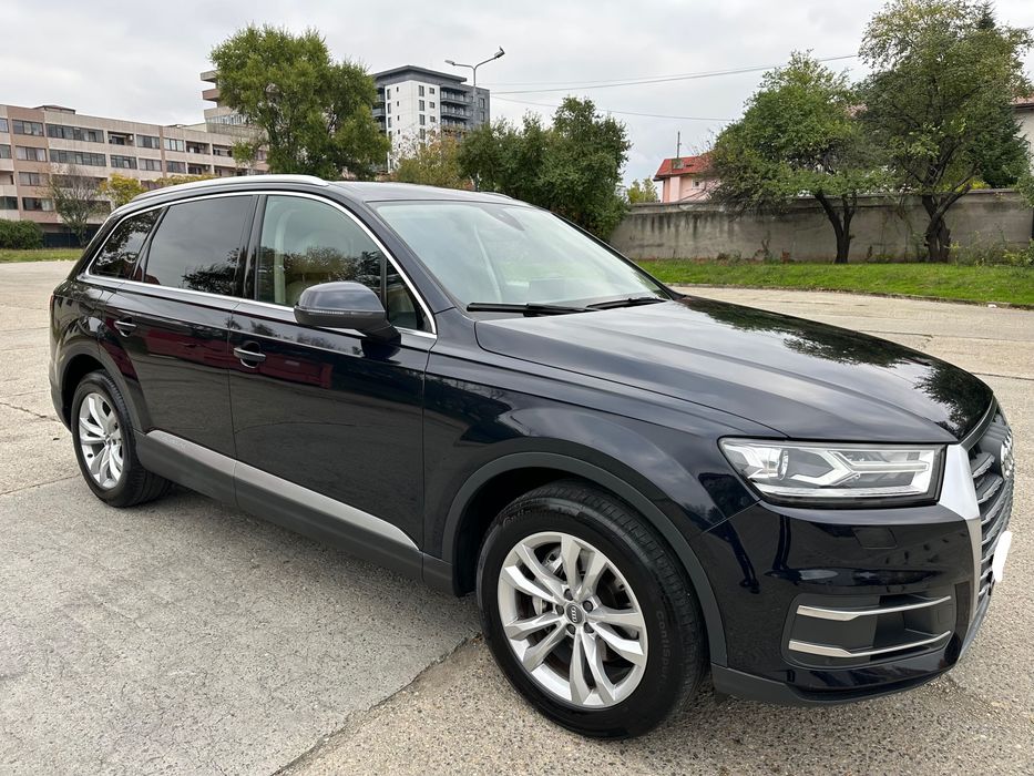 Audi Q7-2017-3.0 diesel/272CP-bord virtual-interior maro/crem-SUPERBA!