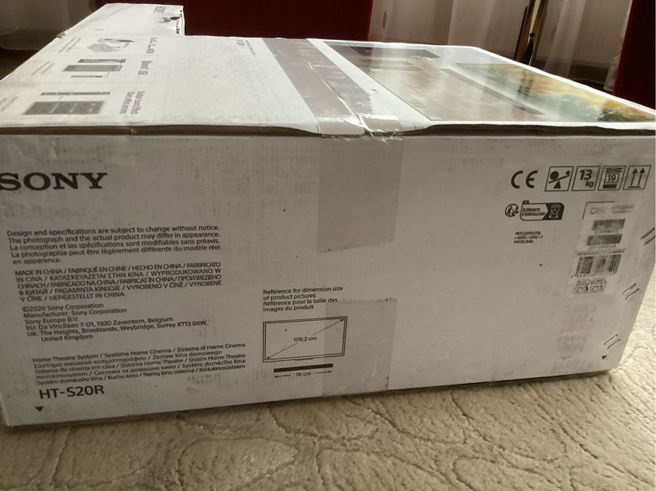 Sistem Home Cinema SONY HT-S20R - cutia sigilata !