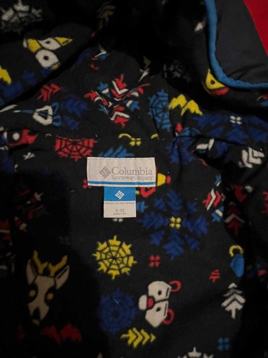 Combinezon de iarnă Columbia, puf. mărimea 7-12 luni