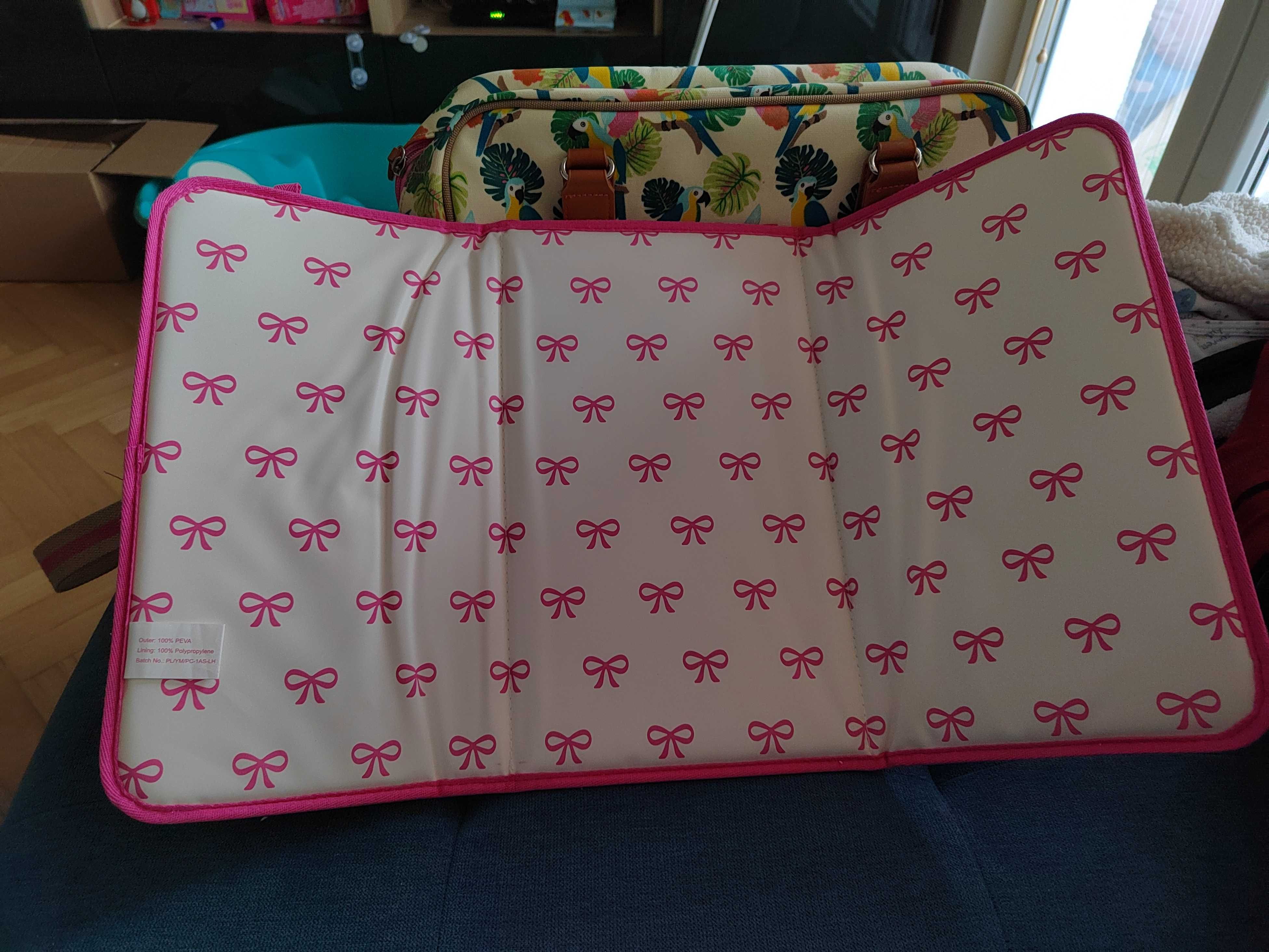 НОВА Бебешка чанта / Чанта за количка Pink Lining