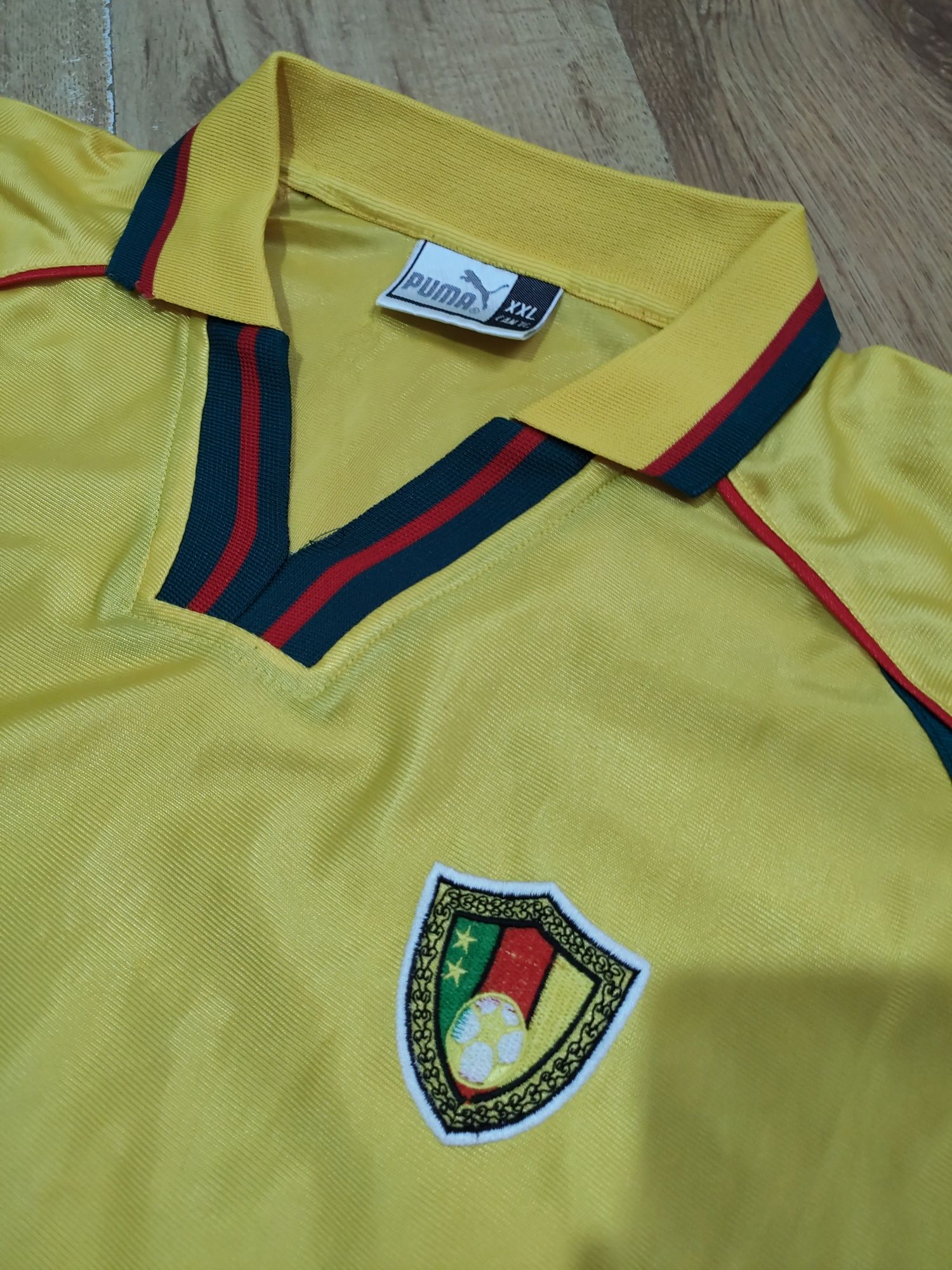 Tricou vintage Puma Naționala Camerun anii 90 mărimea XXL