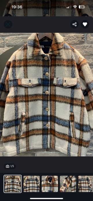 Топло Палто Zara