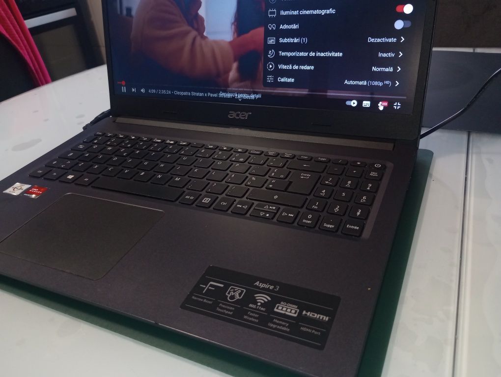 Pt cursuri,gaming, Acer 3, video dedicat, 8 GB, SSD M2 240 GB, 15 inch