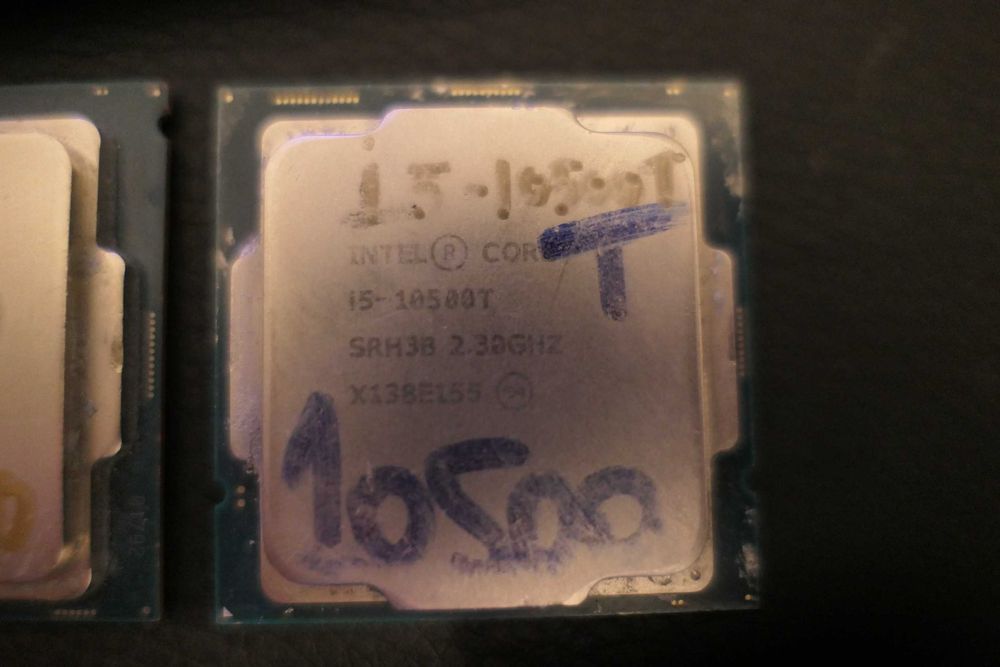 DEFECT Procesor Intel Core i5-10500T i7-7700 i7-4770 i7-3770 cu erori