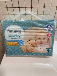 Памперси Nutmeg baby ultra dry 4
