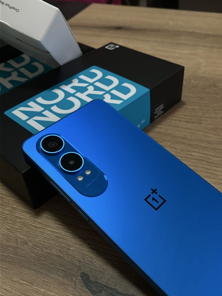 Смартфон OnePlus Nord CE4 Lite 5G, 256GB, Mega Blue НОВ с гаранция!