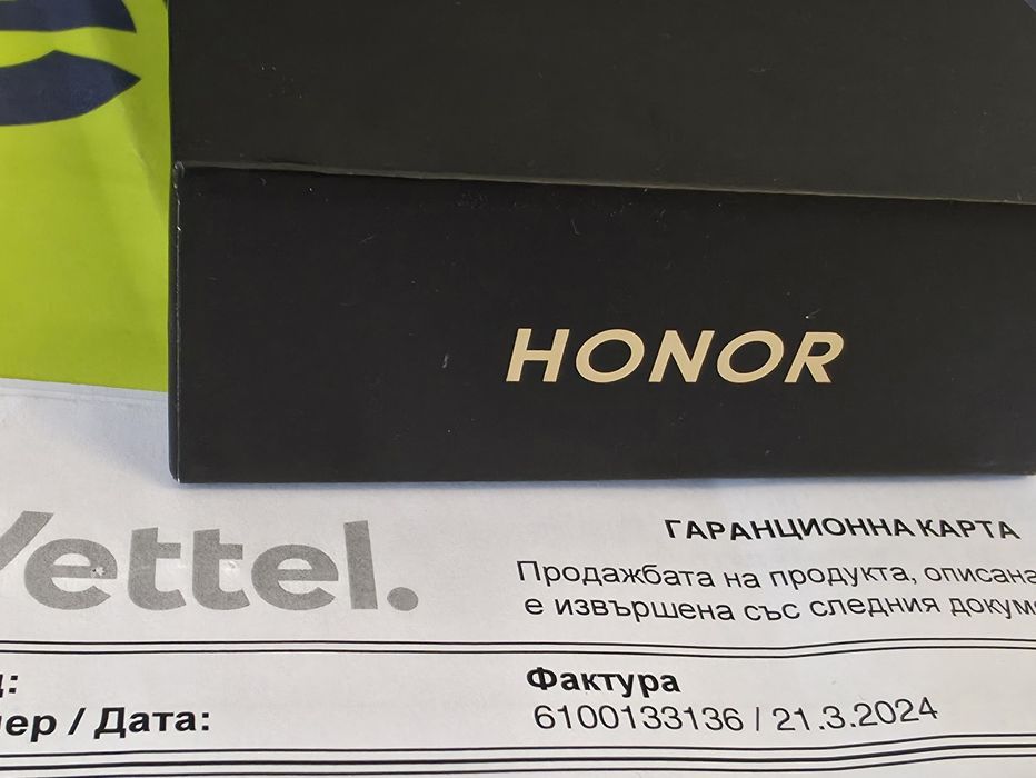 КАТО НОВ 512GB Honor Magic 6 Pro Гаранция Yettel 2027 Green | Зелен