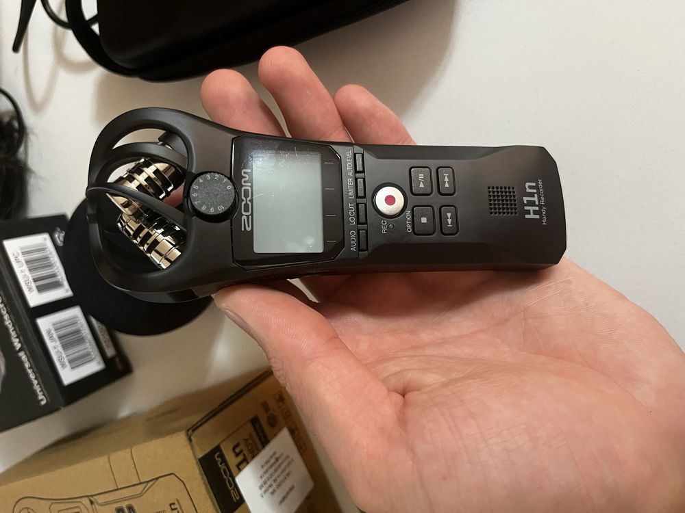 Recorder/Reportofon Audio Zoom H1n VP Moto Vlog/ Podcast