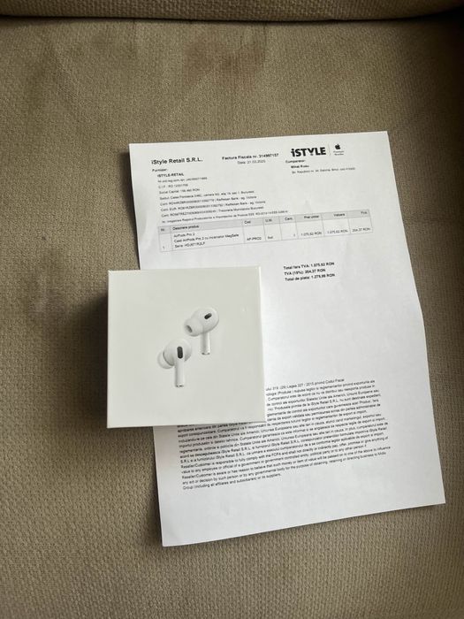 vand AirPods Pro noi, originale cu factura