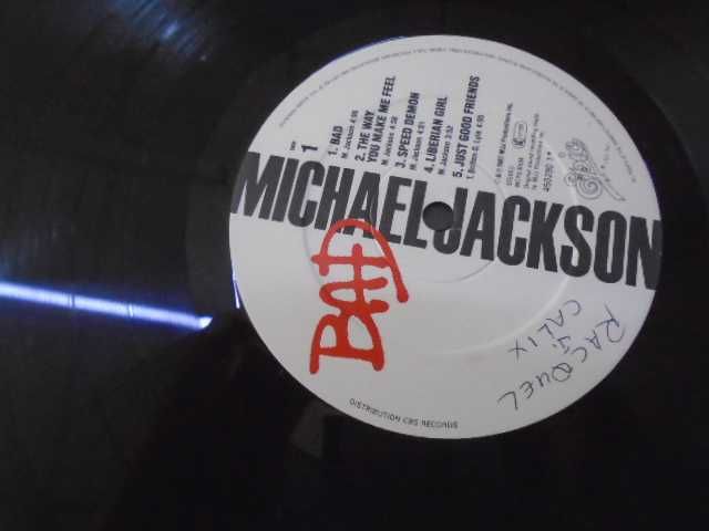 винил  пластинка  Michael Jackson "Bad" (England)