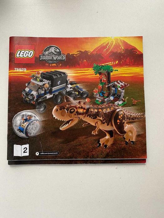 ЛЕГО, LEGO Jurrasic World 75929. Оригинал игрушки Корнотавр