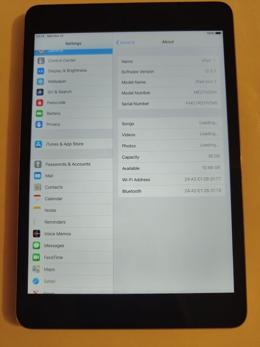 Apple ipad mini 2 16gb in stare buna