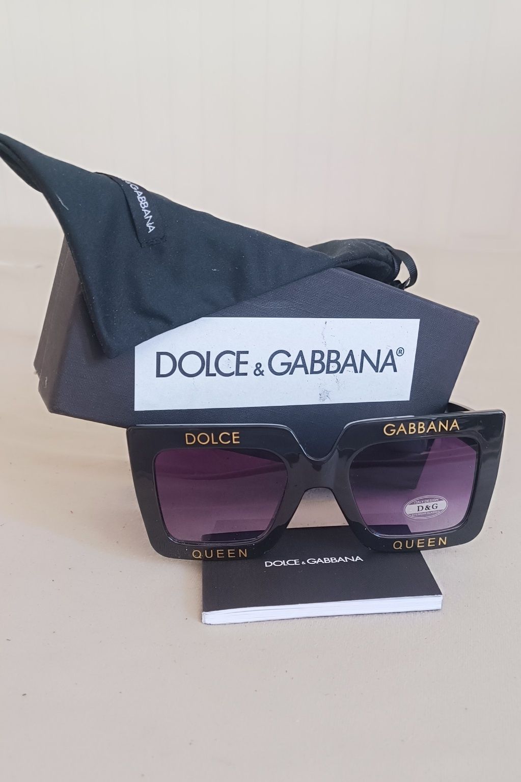 Ochelari de soare Louis Vuitton si D&G