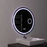 Oglinda LED Rotunda 60cm, Touch Luxor, Sistem Dezaburire, Dimabila