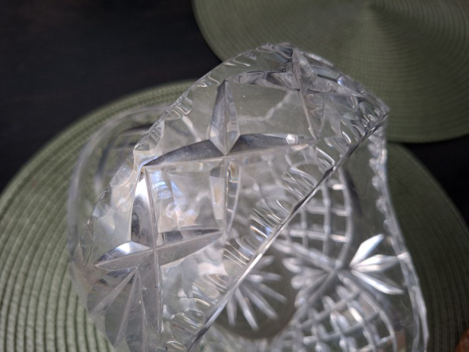 Декорация Ваза/кристална кошница