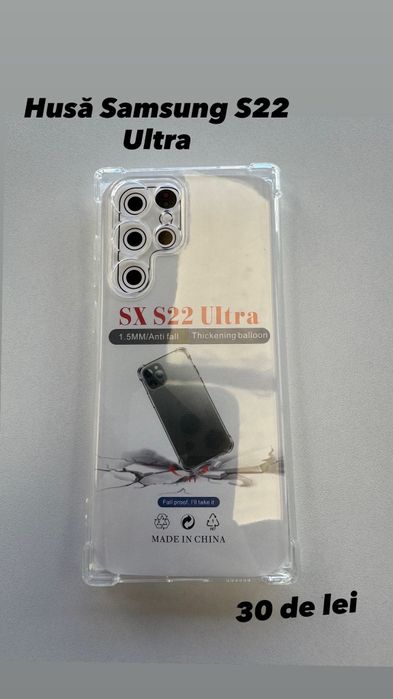 Folie, Husa, Incarcator, Cablu Samsung S22 Ultra