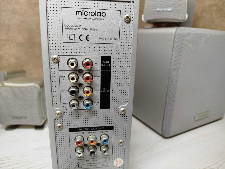 Колонки Сабвуфер Microlab 5.1