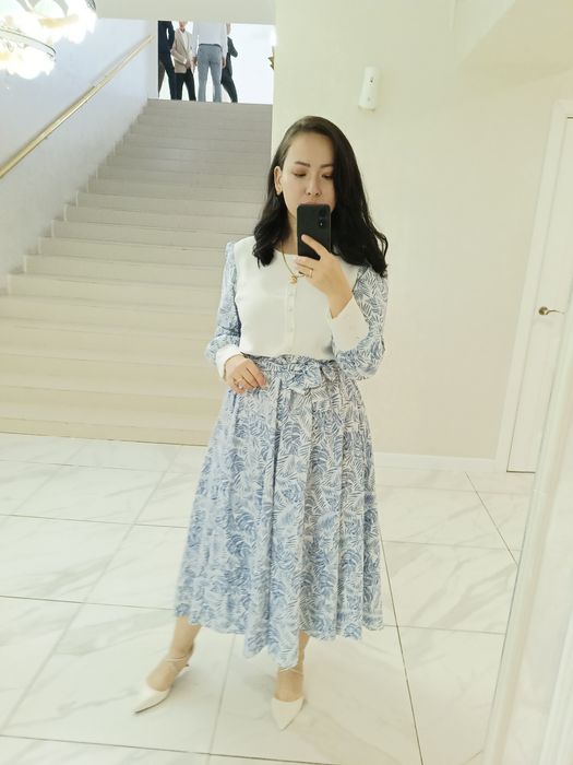 Штапель платье за 3000 тг