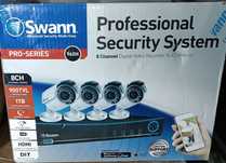 KIT SUPRAVEGHERE VIDEO Swann cu HDD 1 TB +5 camere +Monitor DELL
