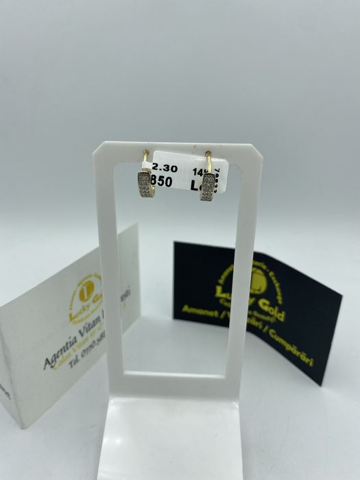 Cercei Aur 14k Greutate 2.30 gr #40121