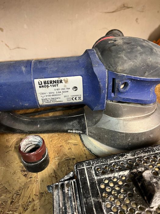 Mașina de șlefuit profesional Berner Bros-150T