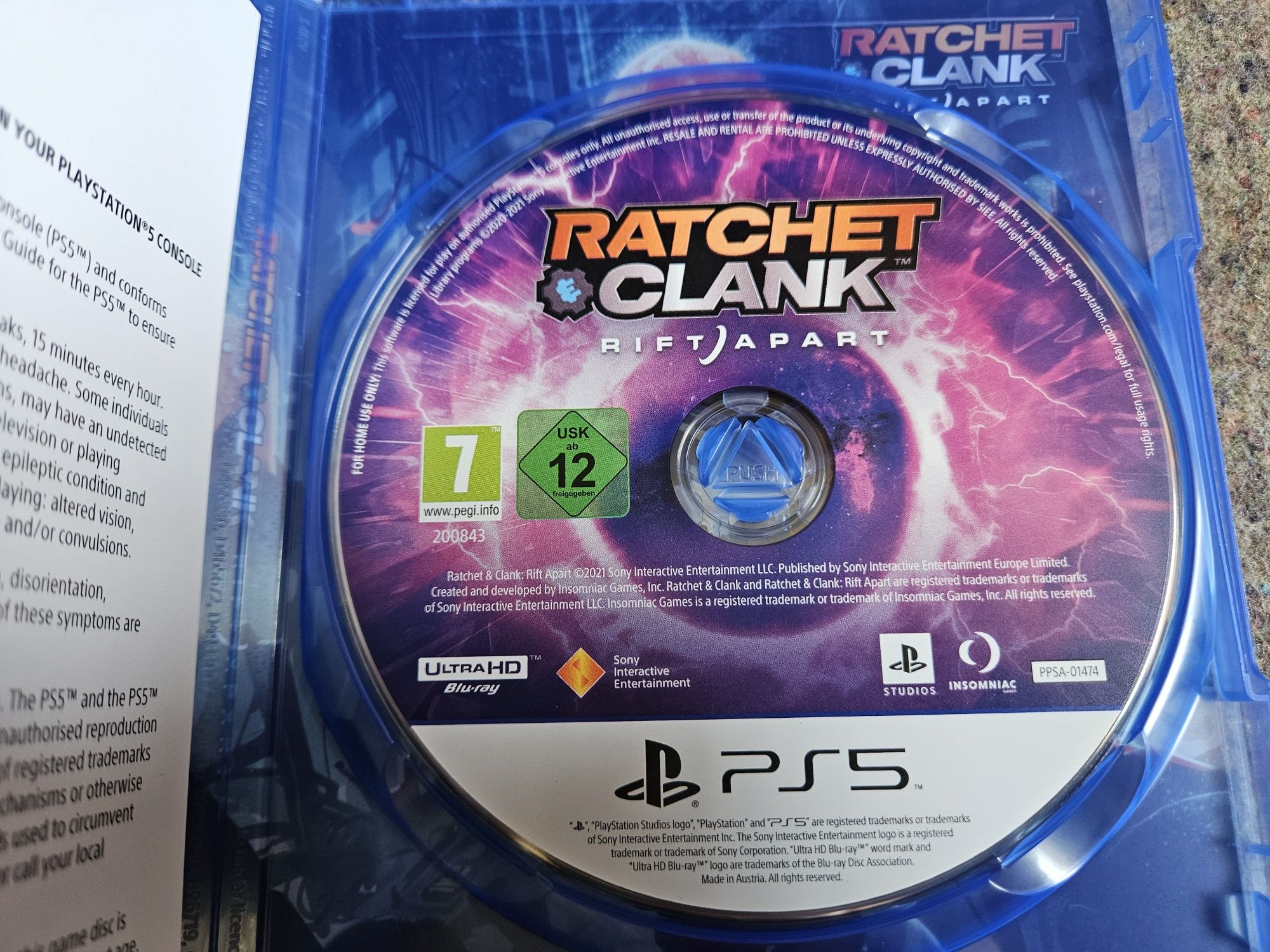 Ratchet and Clank Rift A part ПС5 PS5