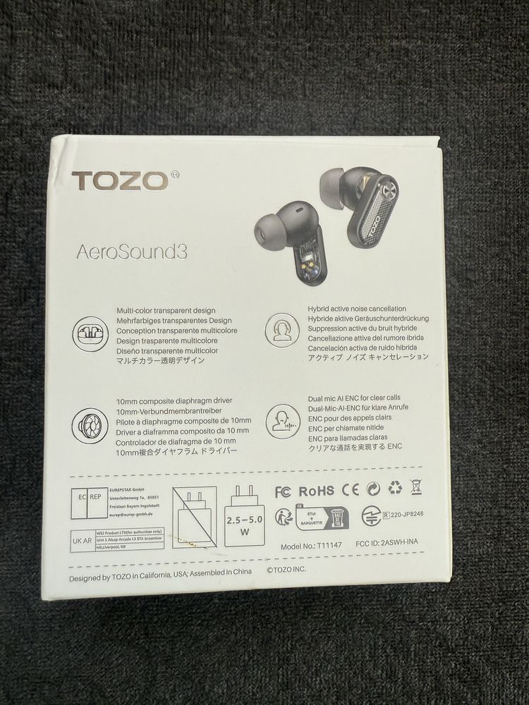 Безжични слушалки TOZO