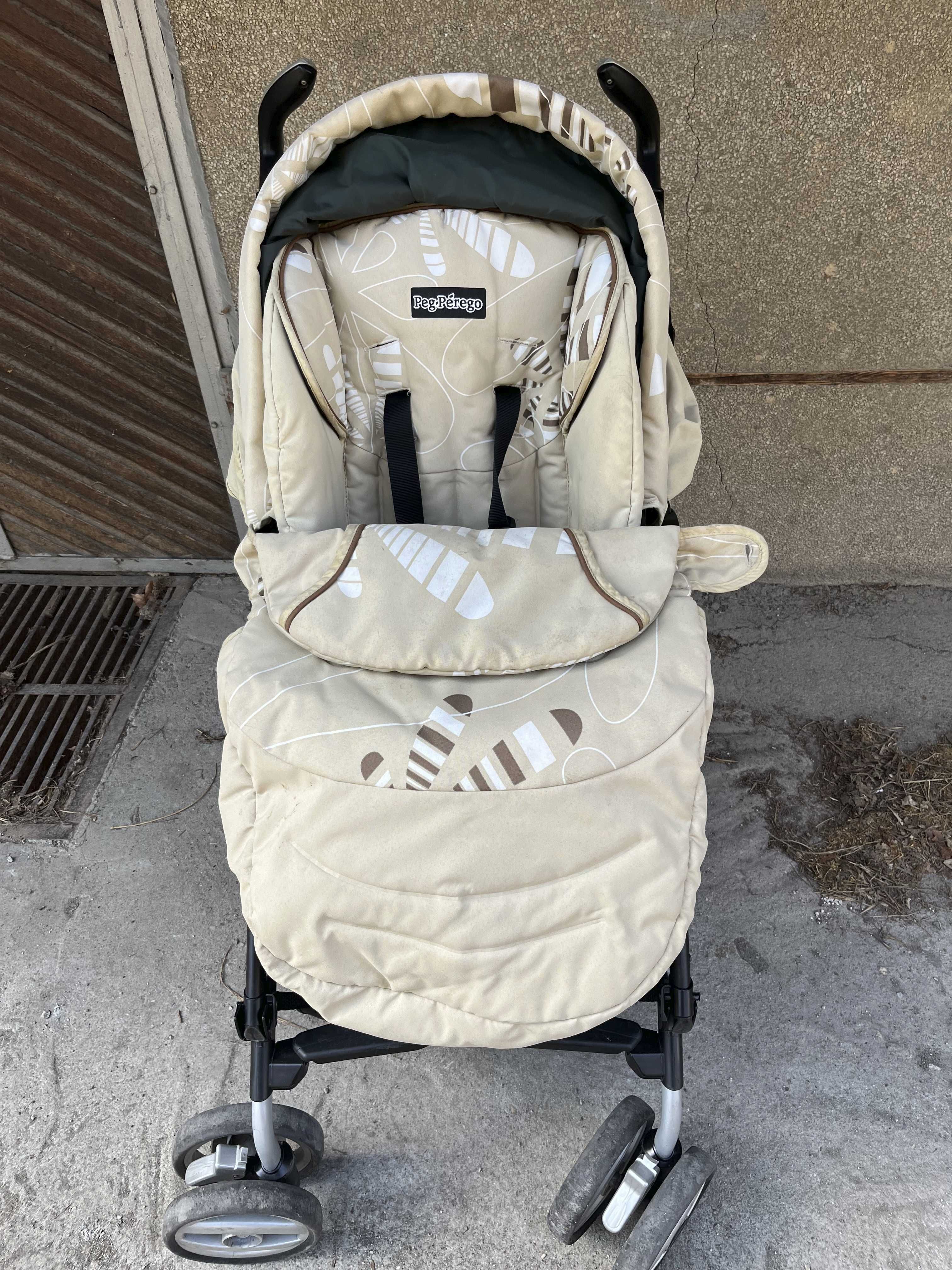 Комбинирана бебешка количка Peg Perego 3 в 1, лимитирана серия