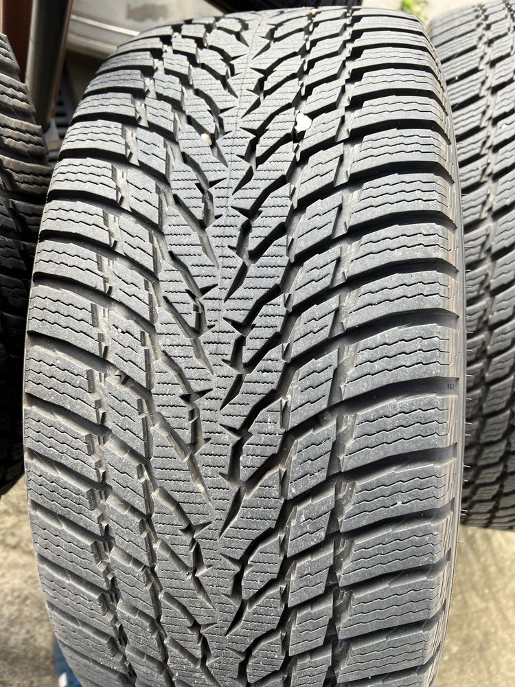 Jante originale Volkswagen Audi 5x112 18” anvelope 255 45 18 Nokian