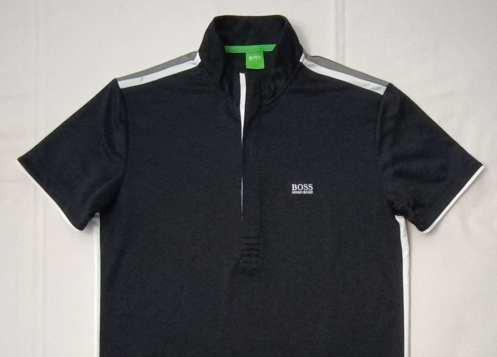 Hugo Boss Polo Shirt оригинална тениска S Бос памучна поло фланелка