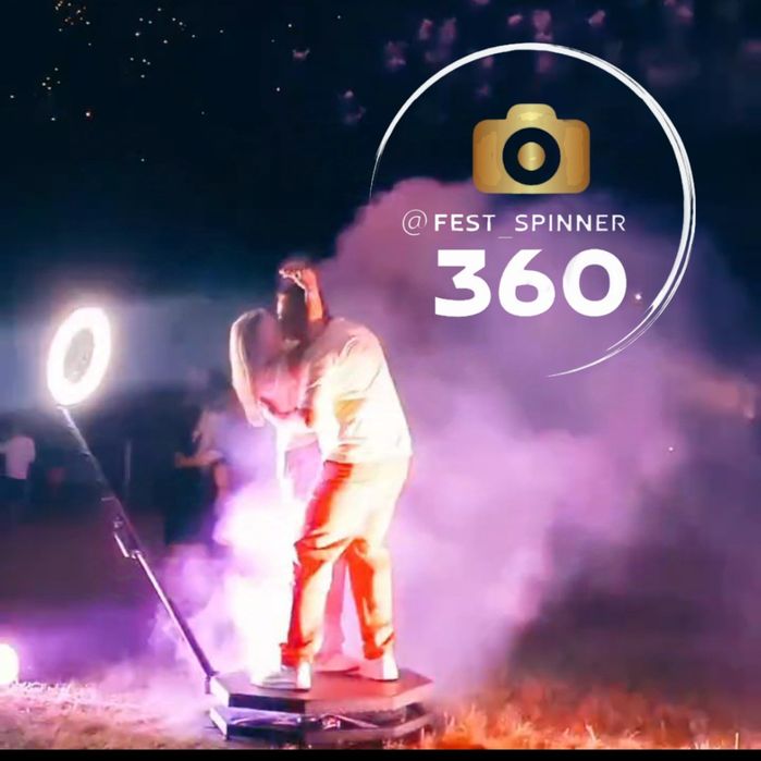 Прокат Видеоспиннер 360,фотобудка,тимбилдинг,фотозона,видео,фото