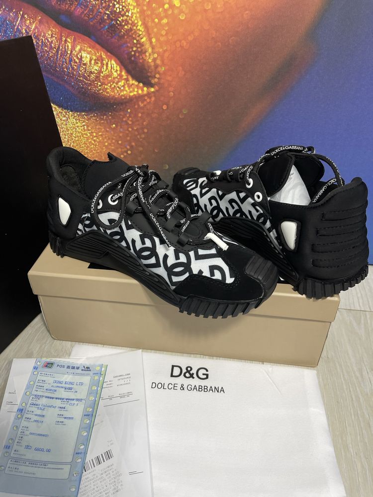 Adidasi Dolce Gabbana piele naturala Full Box colectie noua