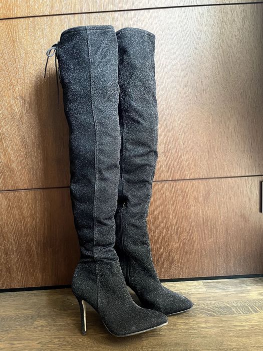 Високи ботуши над коляното H&M, номер 36