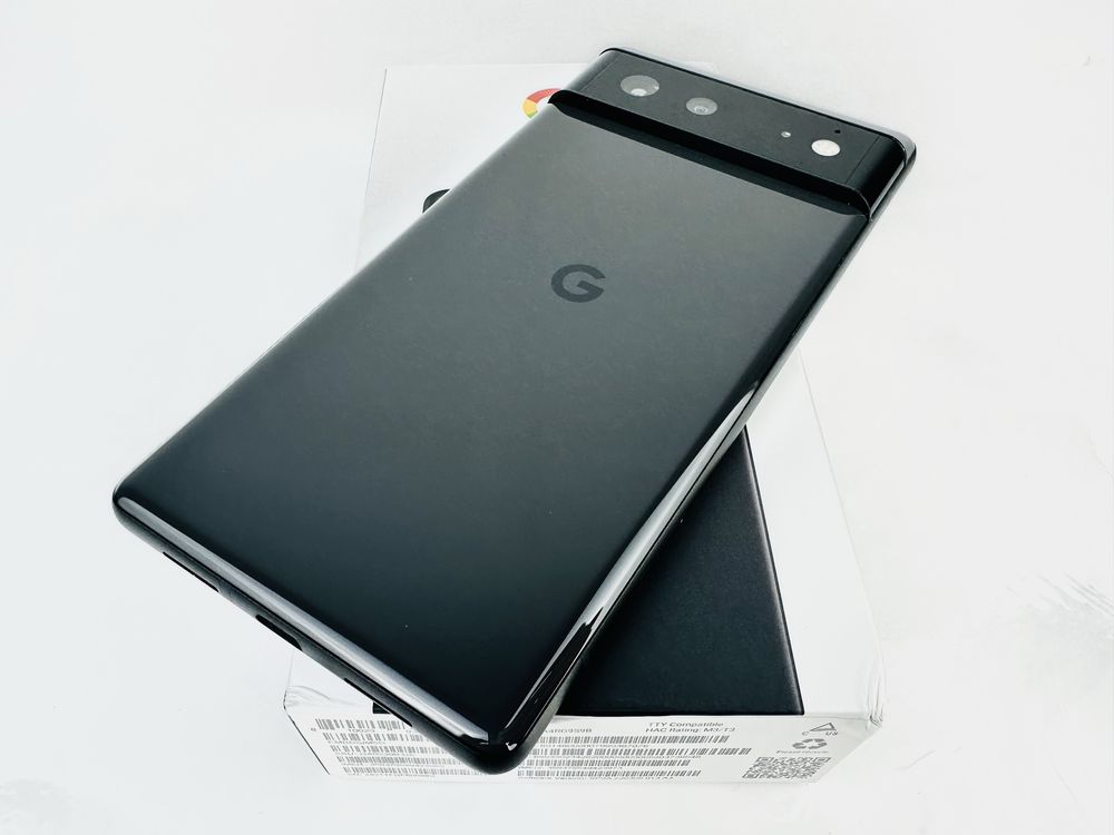 Google Pixel 6 128GB 8RAM Stormy Black Отличен!