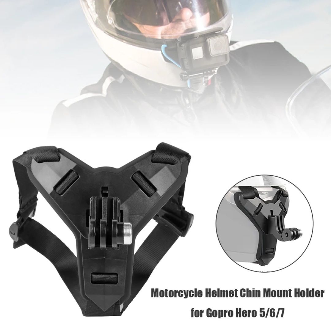 Стойка за мотокаска Chin Mount за GoPro 12, 11, 10, 9, 8, 7, 6, 5