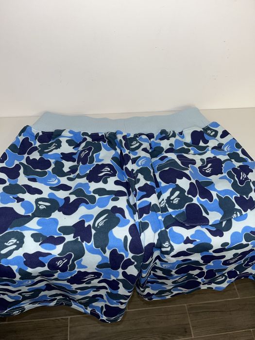 Bape Blue Camo Shorts