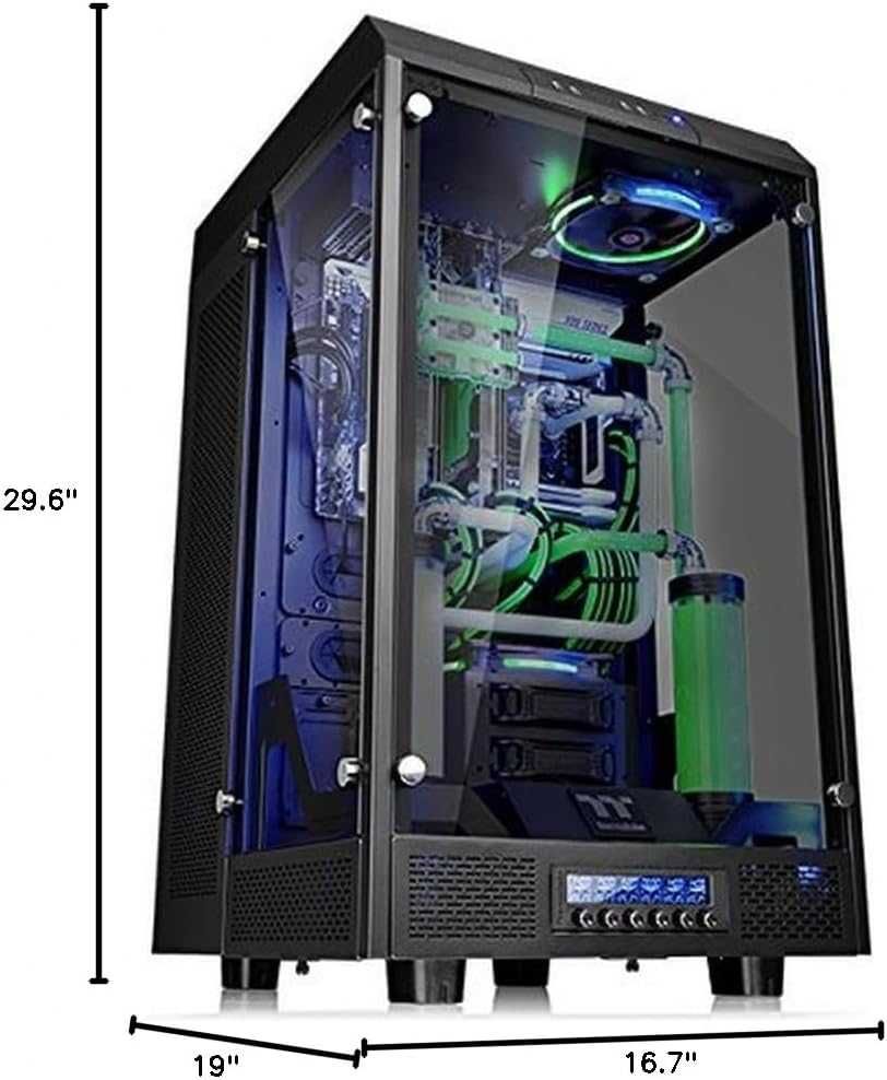 Carcasa ThermalTake The Tower 900 - Black