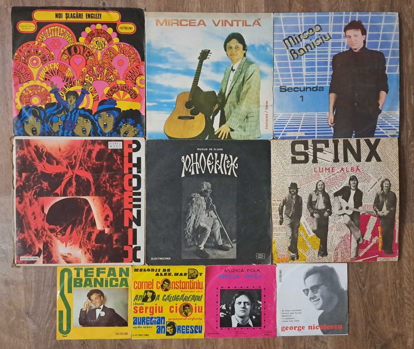 Lot 10 discuri vinyl Electrecord