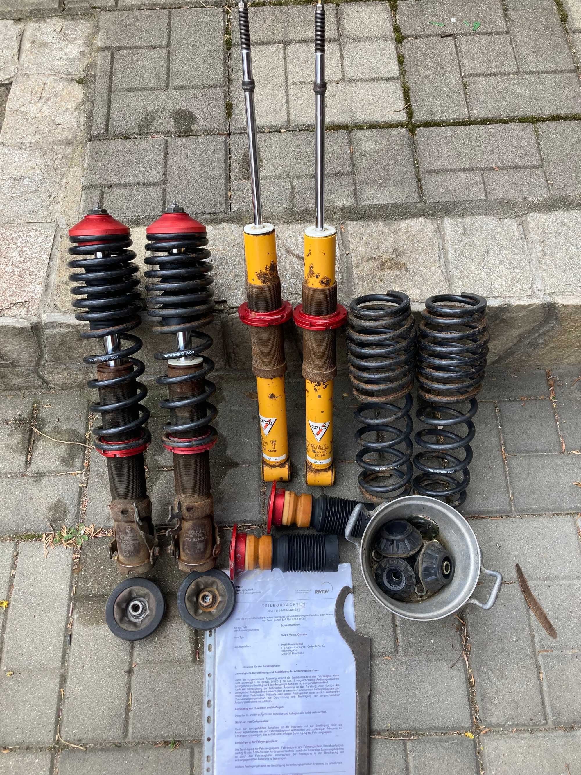 Спортно окачване KW,H&R,Bilstein,Koni,Supersprint,Remus-Голф 2,3 и др.