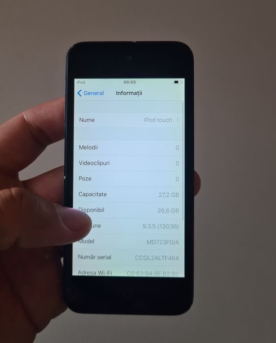 iPod Touch 5 Apple A1421 32gb