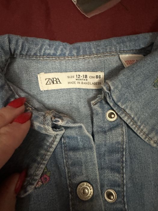 Джинсовое платье Zara